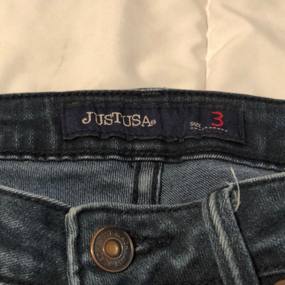 Dark blue skinny jeans